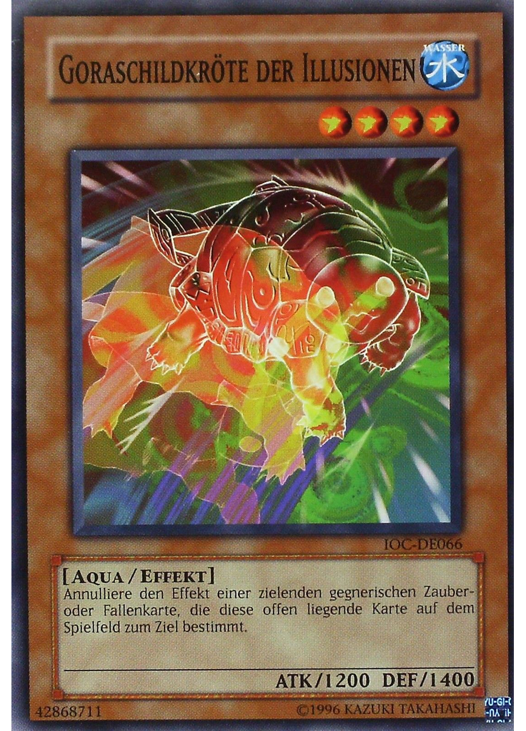 Goraschildkröte der Illusionen
