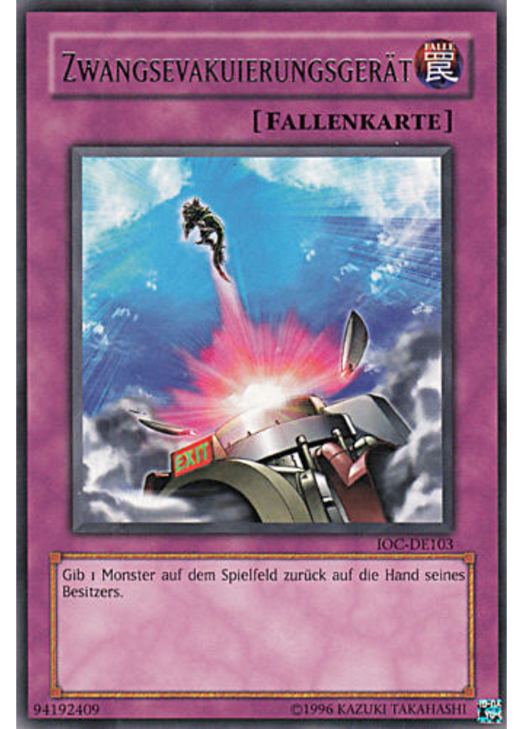 Zwangsevakuierungsgerät