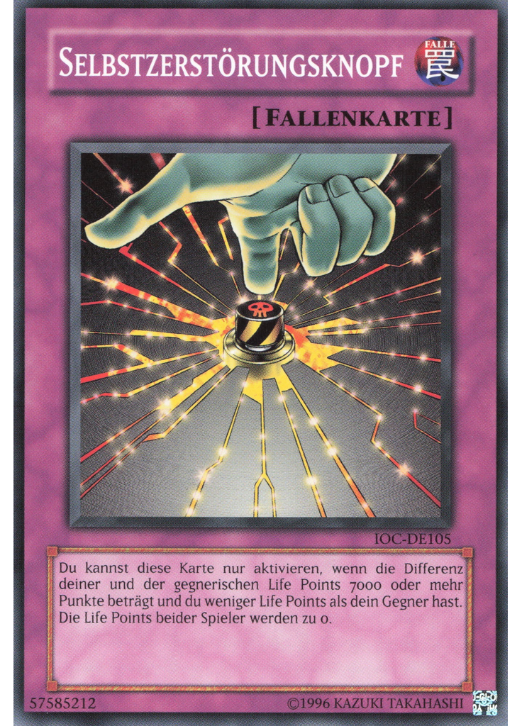 Selbstzerstörungsknopf (Short Print Unlimited)