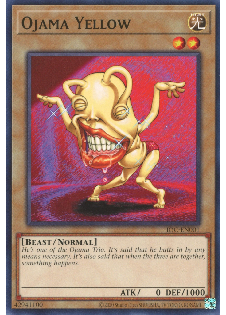 Ojama Yellow (Common Unlimited 25th Anniversary Edition)