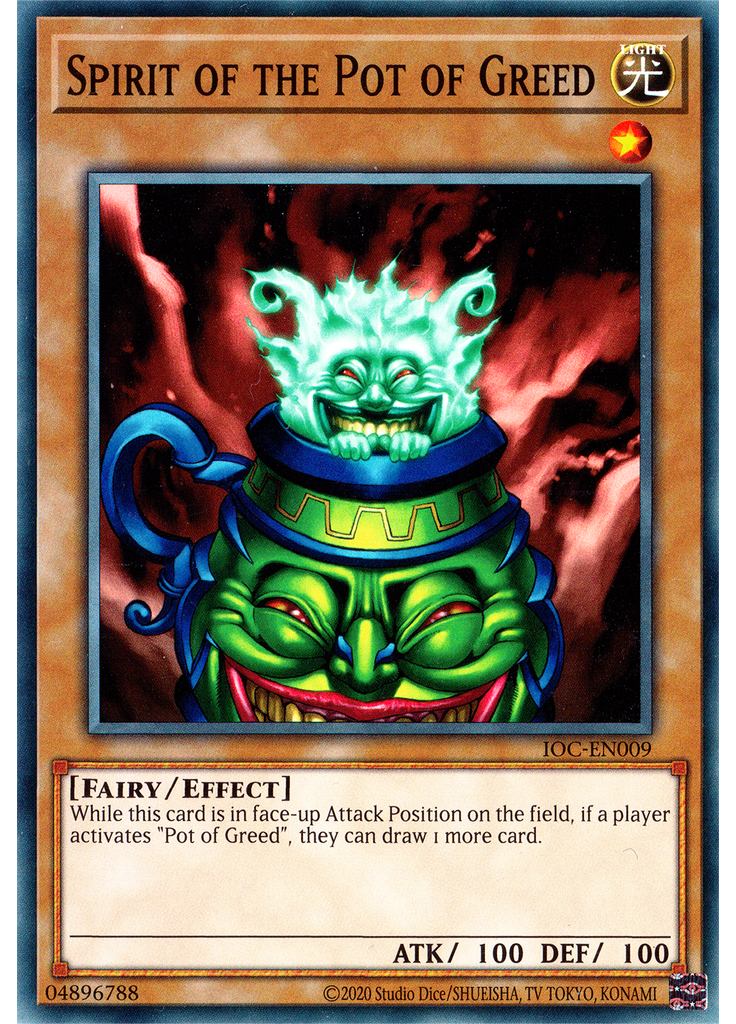 Spirit of the Pot of Greed (Common Unlimited 25th Anniversary Edition)