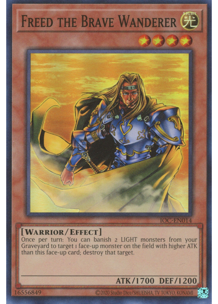 Freed the Brave Wanderer (Super Rare Unlimited 25th Anniversary Edition)