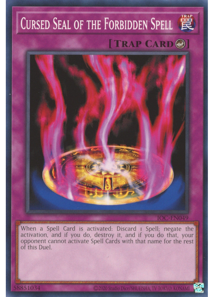 Cursed Seal of the Forbidden Spell (Common Unlimited 25th Anniversary Edition)