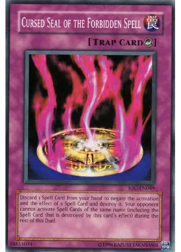 Cursed Seal of the Forbidden Spell