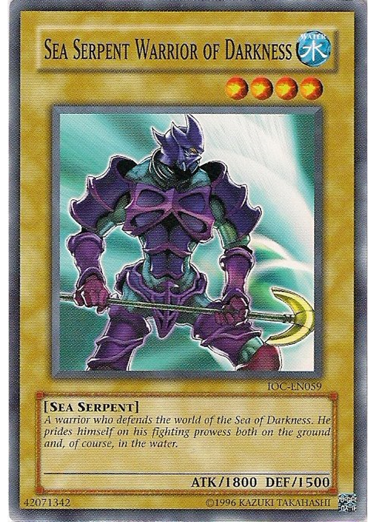 Sea Serpent Warrior of Darkness