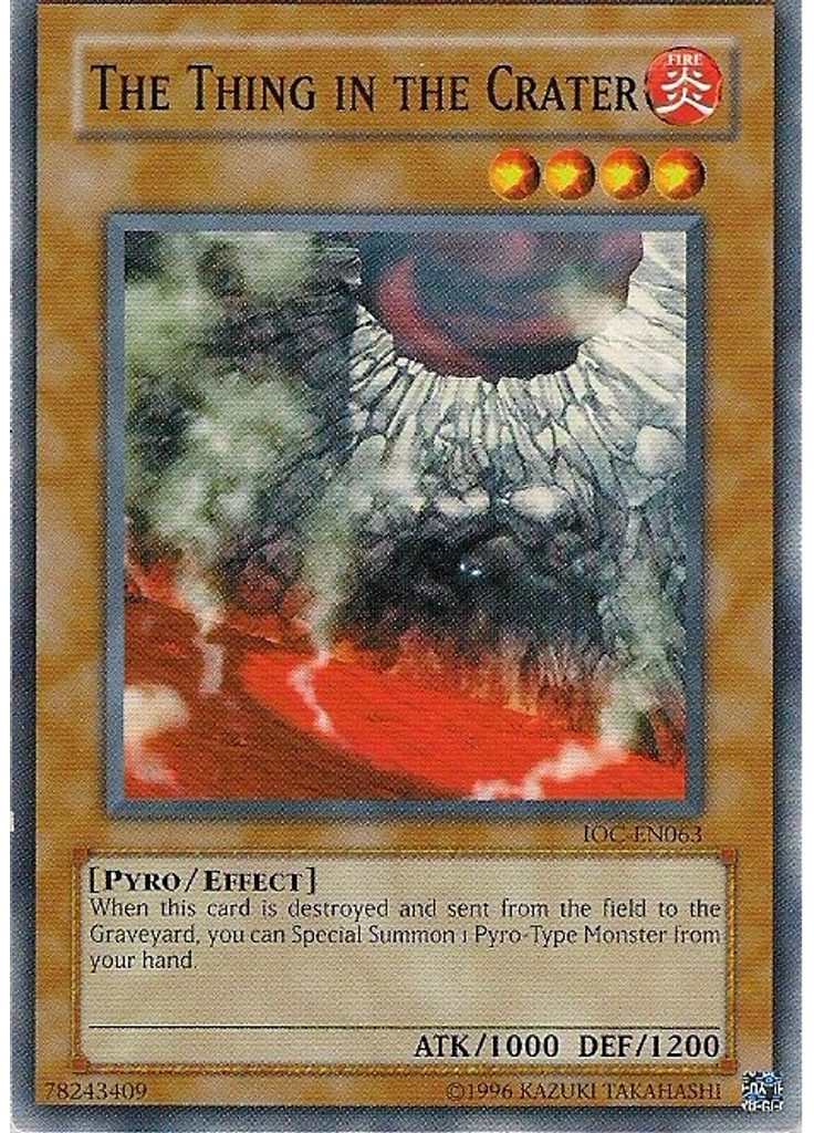 The Thing in the Crater