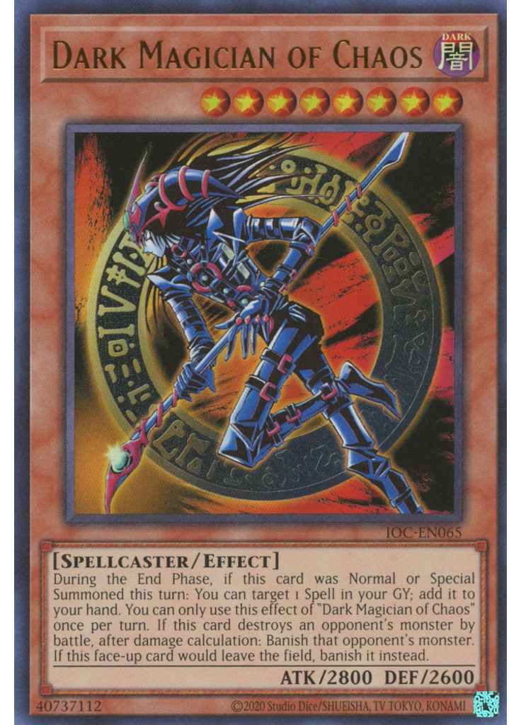 Dark Magician of Chaos (Ultra Rare Unlimited 25th Anniversary Edition)