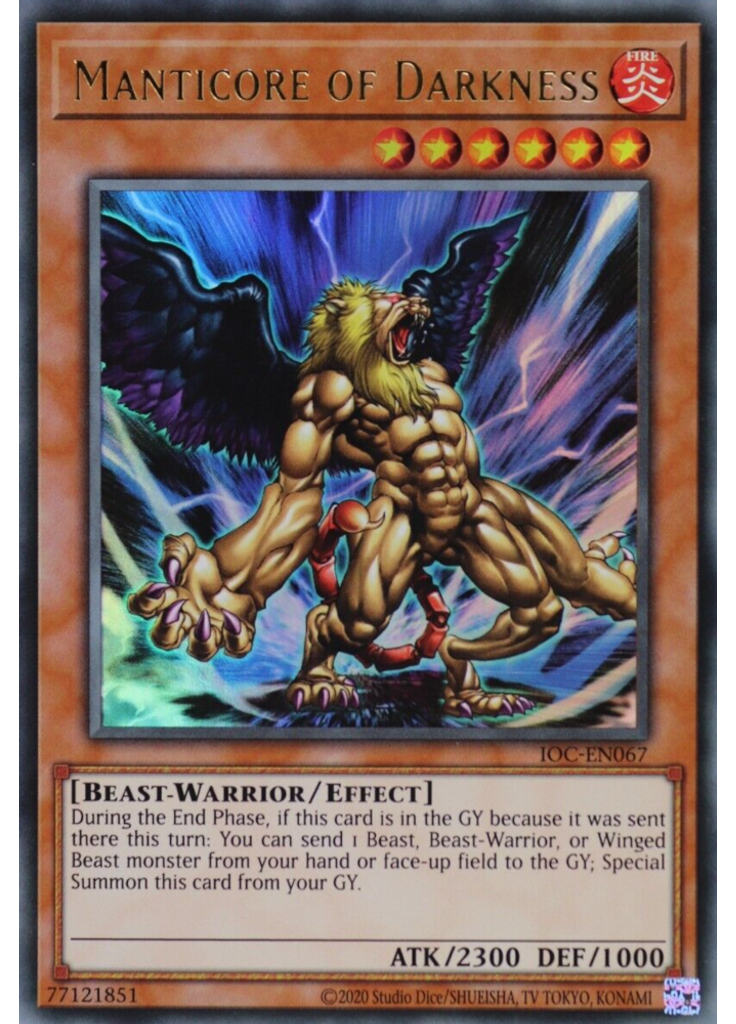 Manticore of Darkness (Ultra Rare Unlimited 25th Anniversary Edition)