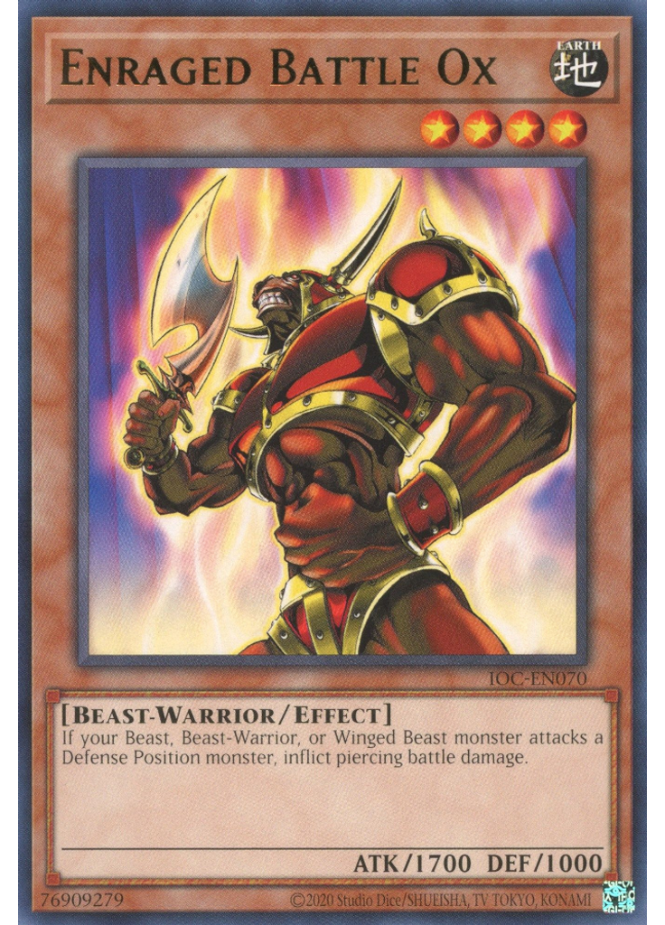 Enraged Battle Ox (Rare Unlimited 25th Anniversary Edition)