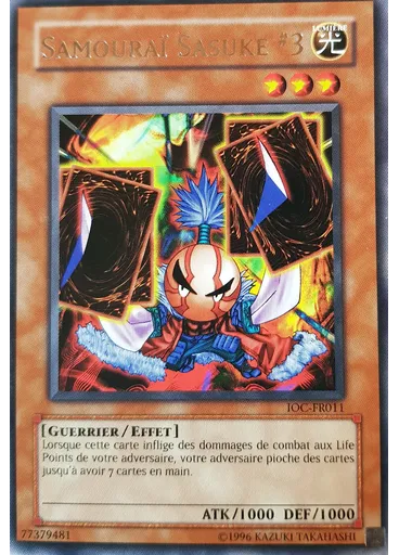 Samouraï Sasuke N°3
