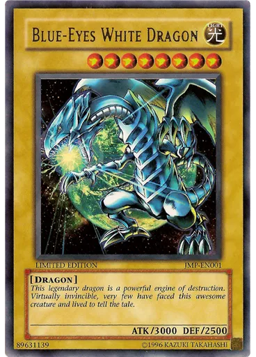 Blue-Eyes White Dragon — Swedish Shonen Jump Promotional Cards
