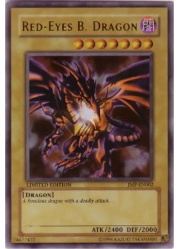 Red-Eyes Black Dragon — Swedish Shonen Jump Promotional Cards