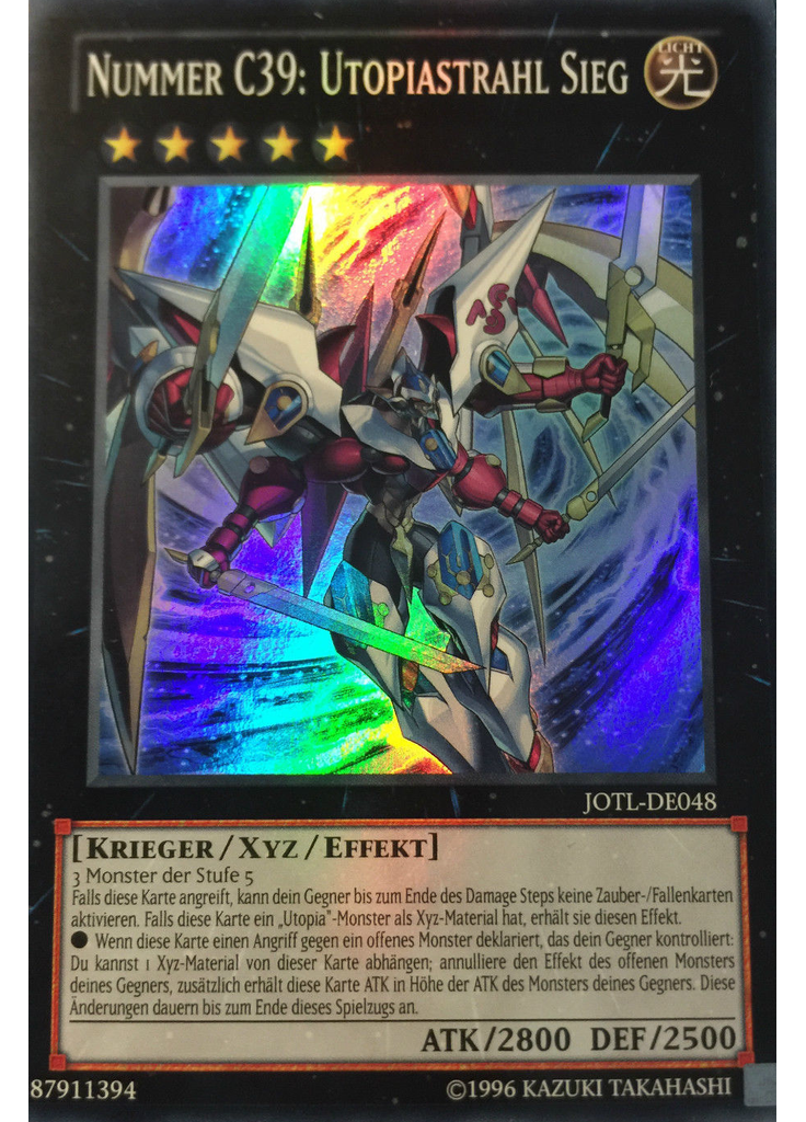 Nummer C39: Utopiastrahl Sieg (Super Rare Unlimited)