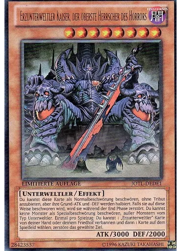 Erzunterweltler Kaiser, der oberste Herrscher des Horrors