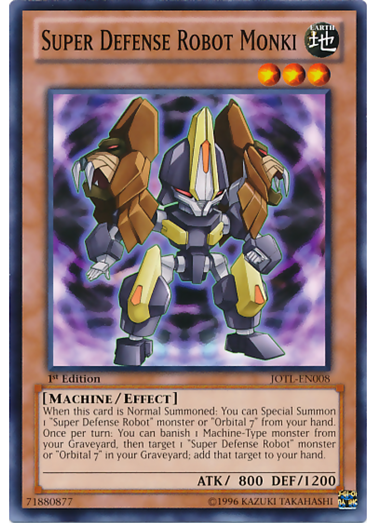 Super Defense Robot Monki