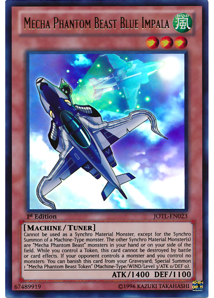 Mecha Phantom Beast Blue Impala