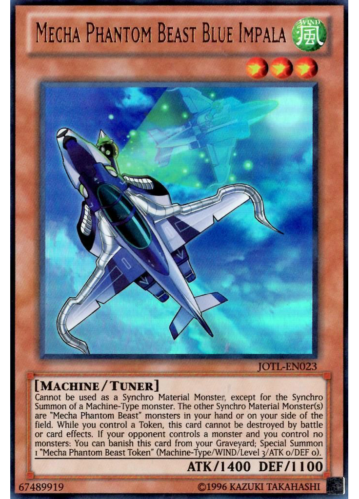 Mecha Phantom Beast Blue Impala (Ultra Rare Unlimited)