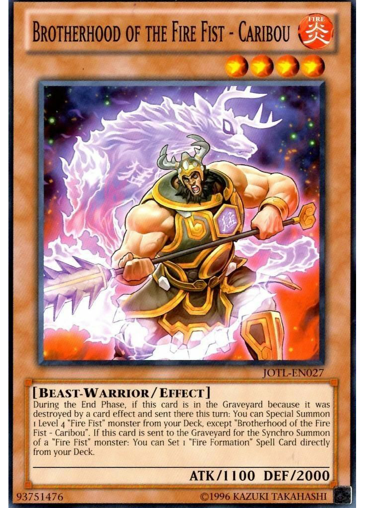 Brotherhood of the Fire Fist - Caribou (Common Unlimited)