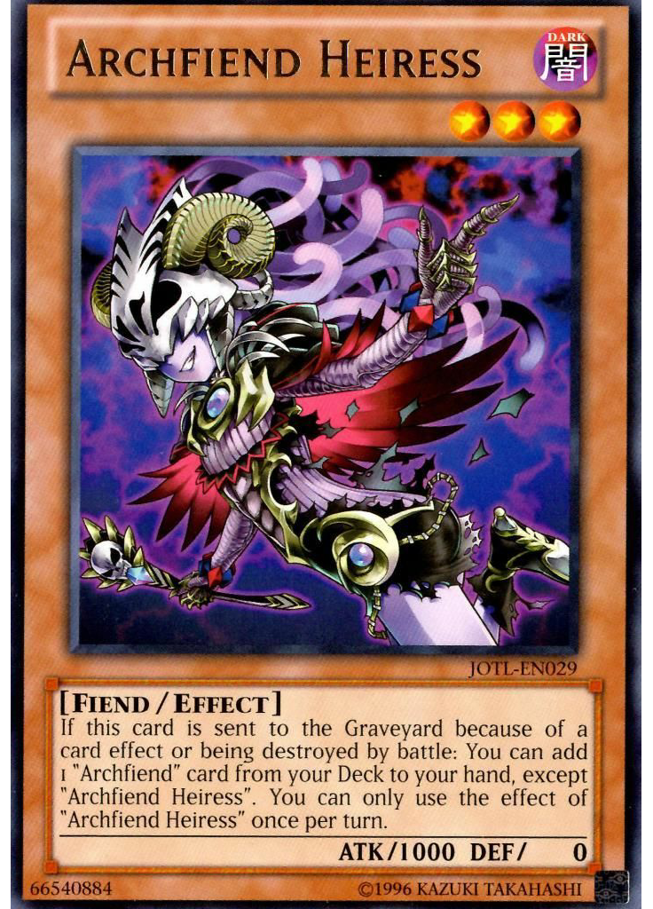 Archfiend Heiress (Rare Unlimited)