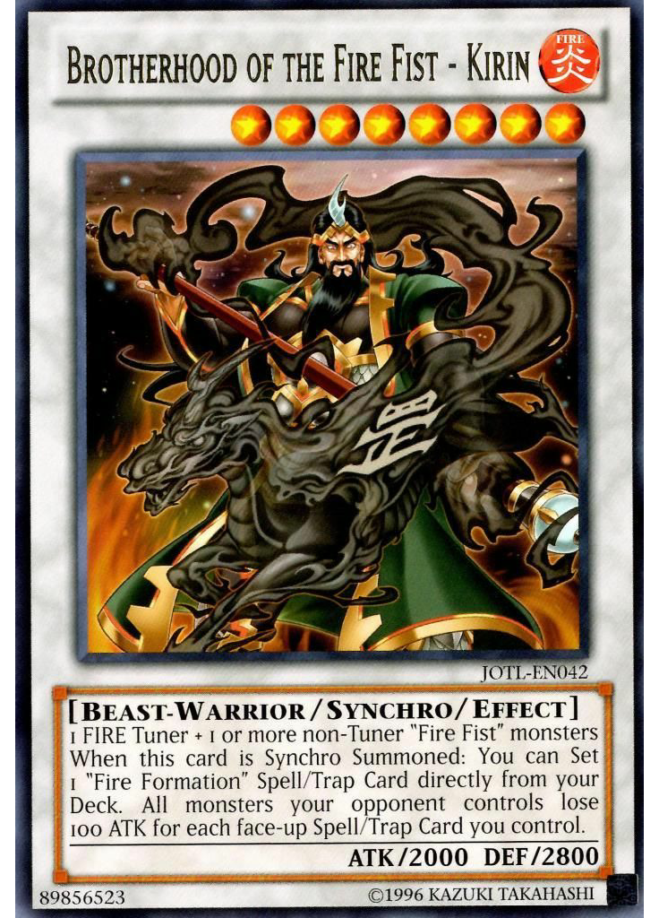 Brotherhood of the Fire Fist - Kirin (Rare Unlimited)