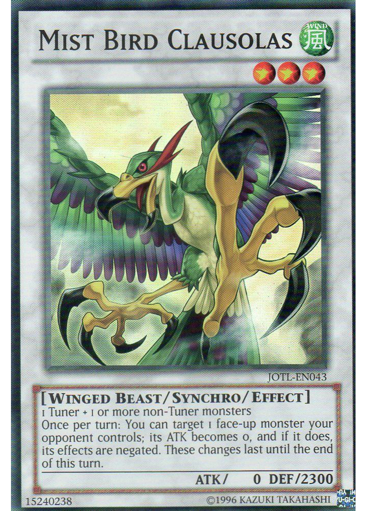 Mist Bird Clausolas (Super Rare Unlimited)