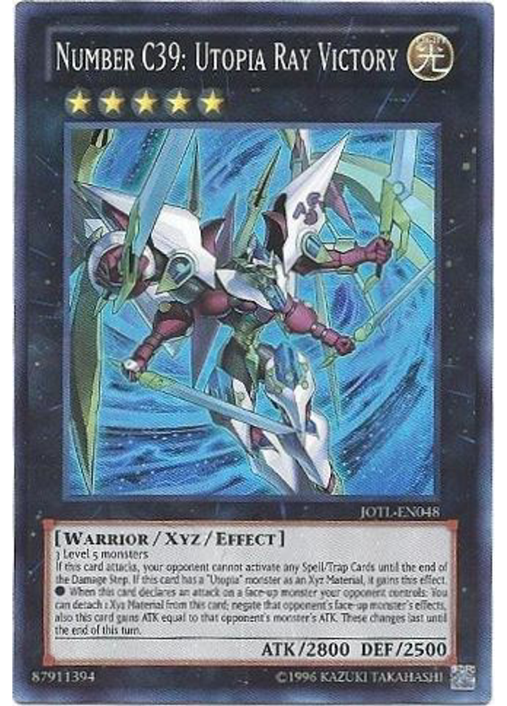 Number C39: Utopia Ray Victory (Super Rare Unlimited)