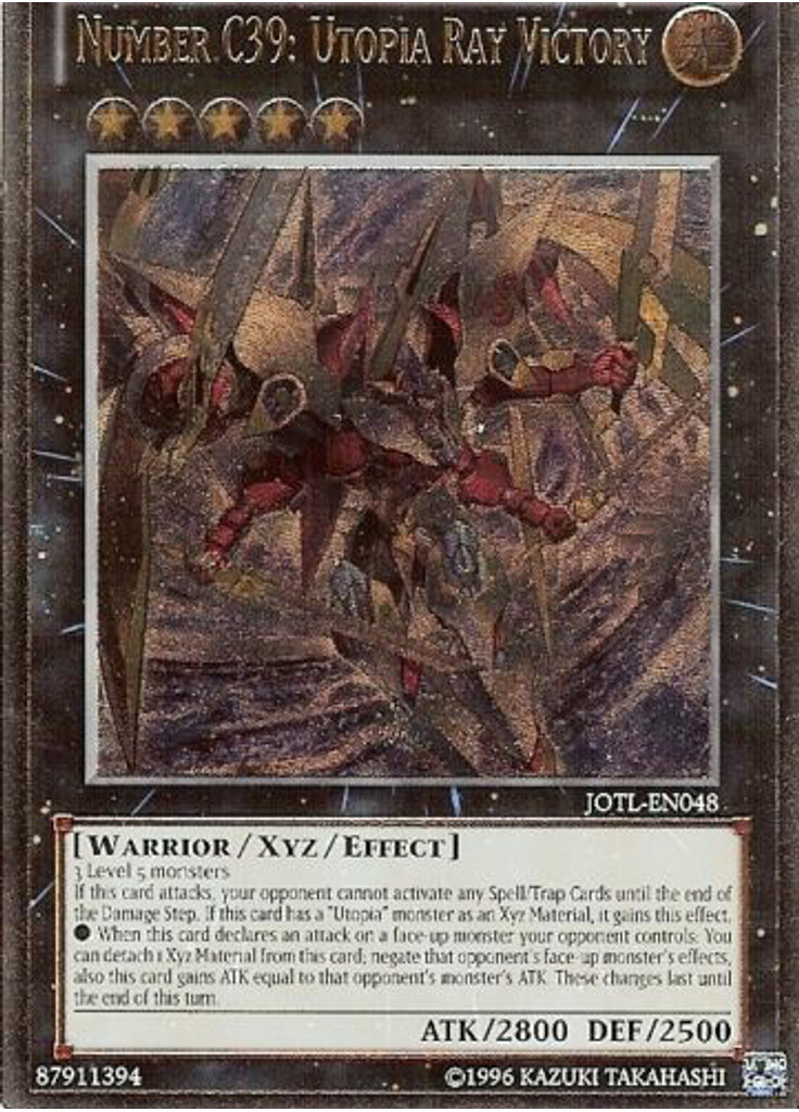 Number C39: Utopia Ray Victory (Ultimate Rare Unlimited)