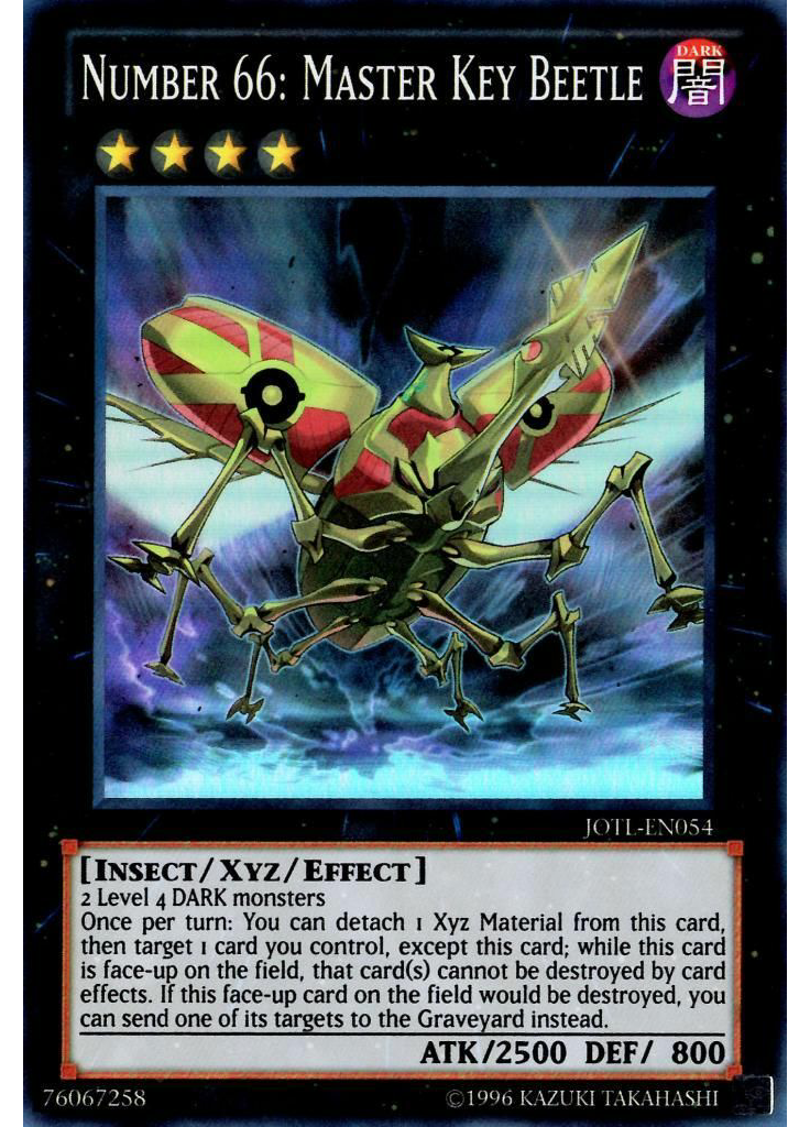 Number 66: Master Key Beetle (Super Rare Unlimited)