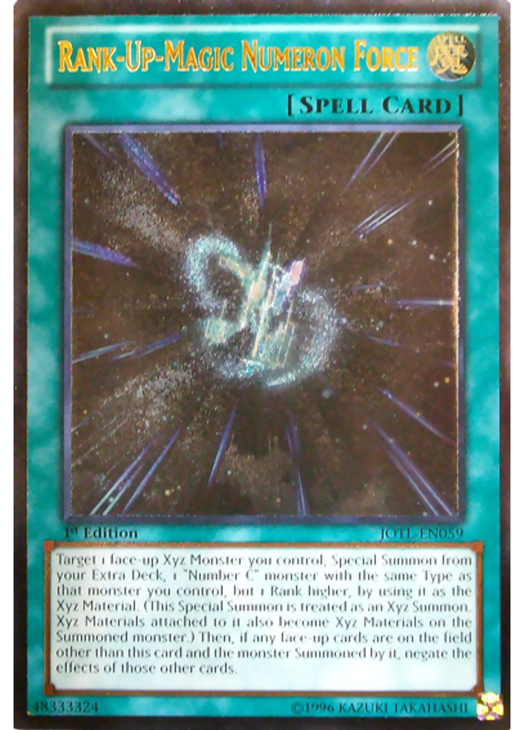 Rank-Up-Magic Numeron Force (Ultimate Rare 1st Edition)