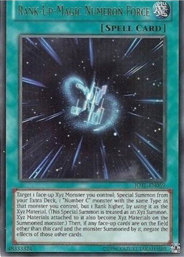 Rank-Up-Magic Numeron Force (Ultra Rare Unlimited)