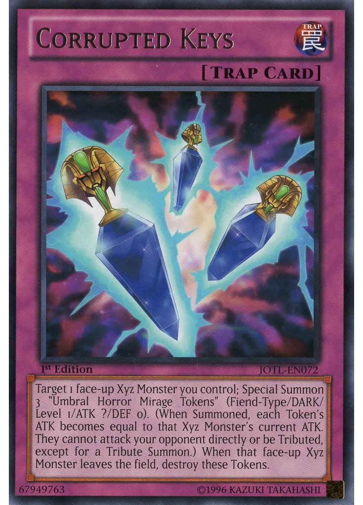 Corrupted Keys