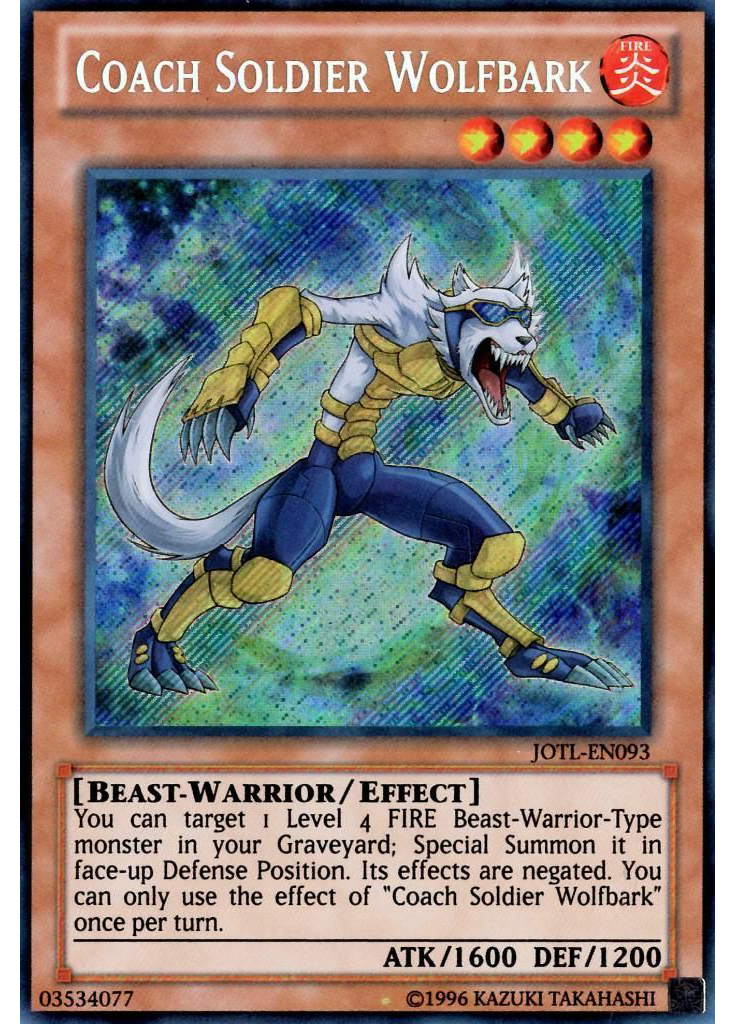 Coach Soldier Wolfbark (Secret Rare Unlimited)