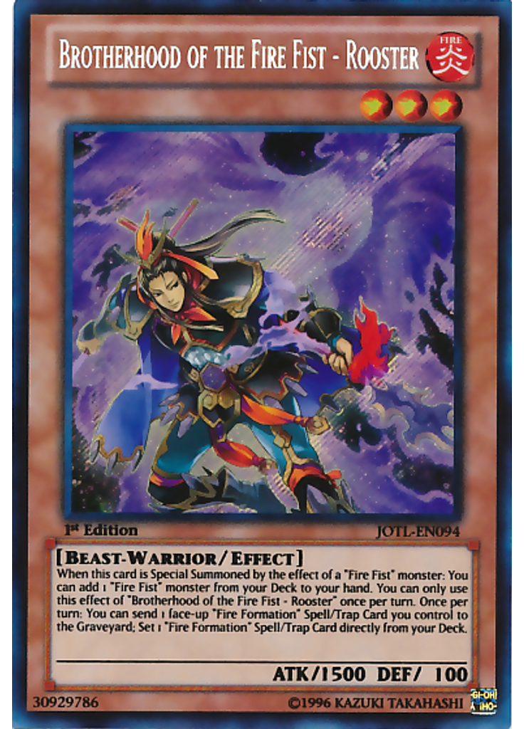 Brotherhood of the Fire Fist - Rooster