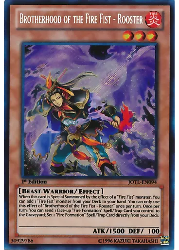 Brotherhood of the Fire Fist - Rooster