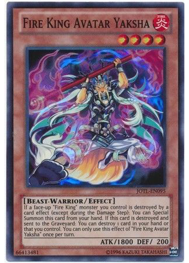 Fire King Avatar Yaksha (Super Rare Unlimited)