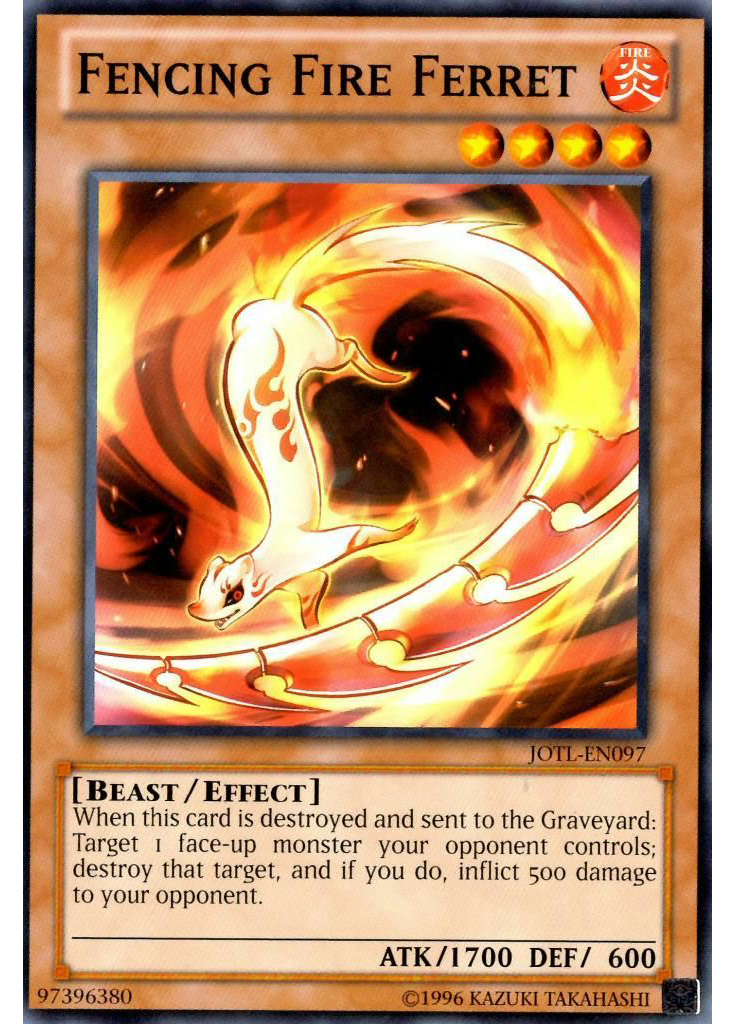 Fencing Fire Ferret (Common Unlimited)