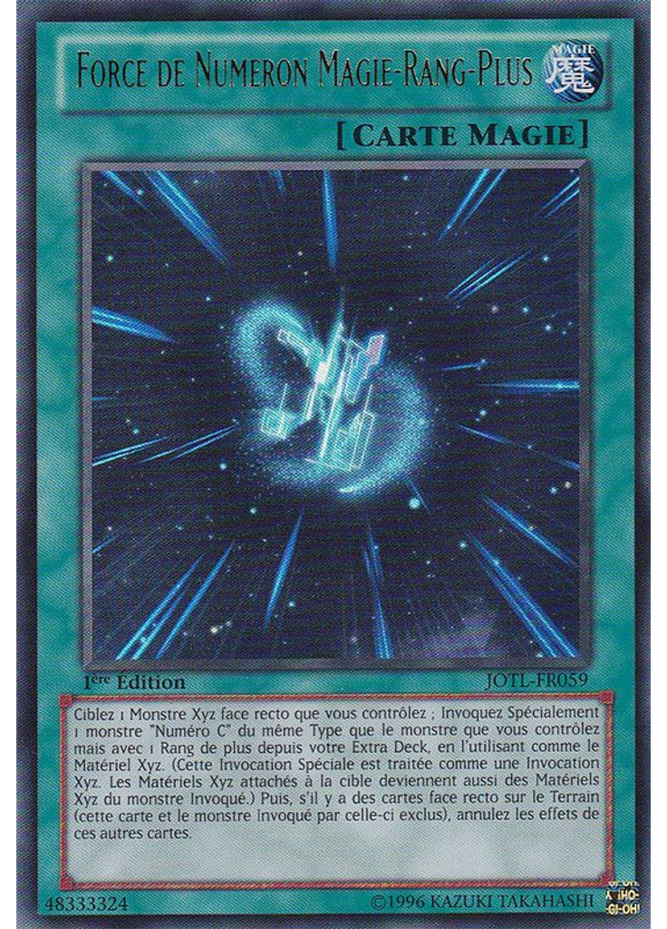 Force de Numeron Magie-Rang-Plus