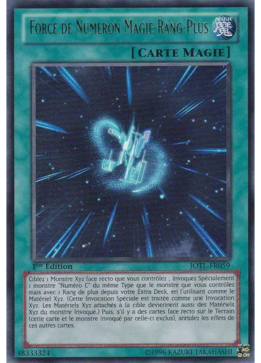 Force de Numeron Magie-Rang-Plus