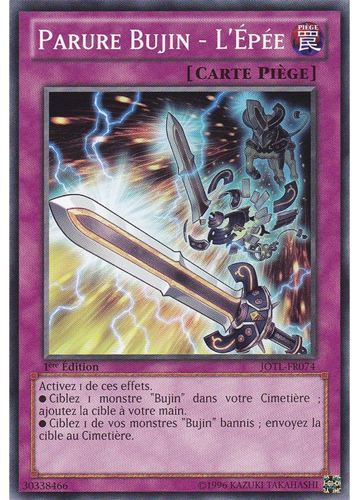 Parure Bujin - L'Épée