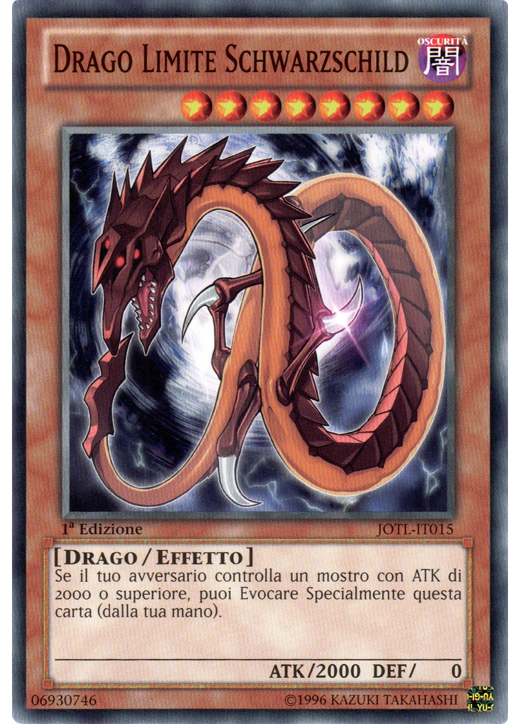 Drago Limite Schwarzschild