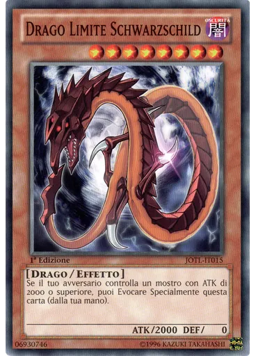 Drago Limite Schwarzschild