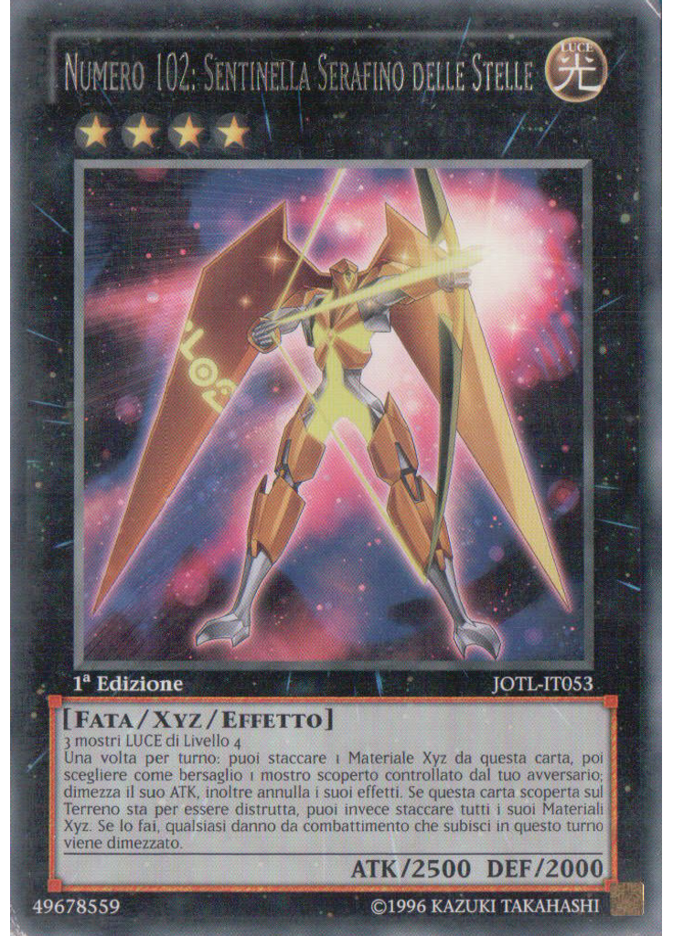 Numero 102: Sentinella Serafino delle Stelle