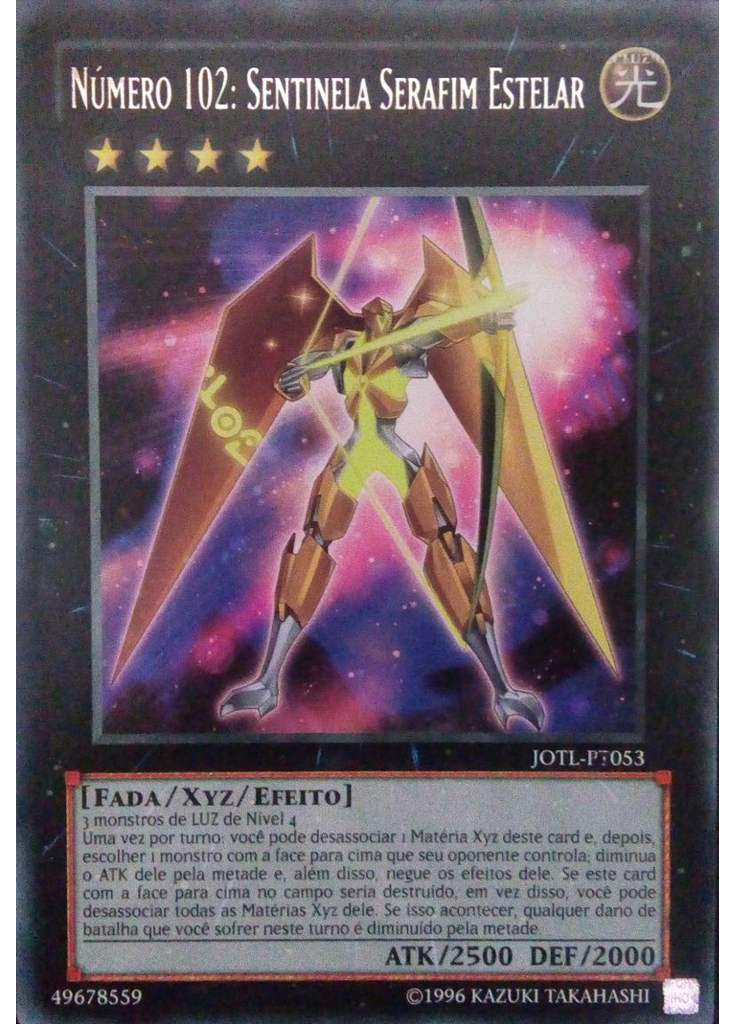 Número 102: Sentinela Serafim Estelar (Rare Unlimited)
