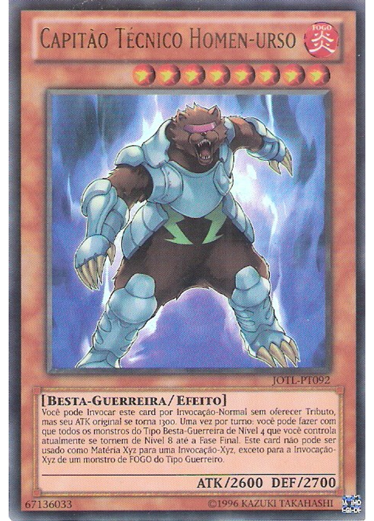 Capitão Técnico Homen-urso (Ultra Rare Unlimited)