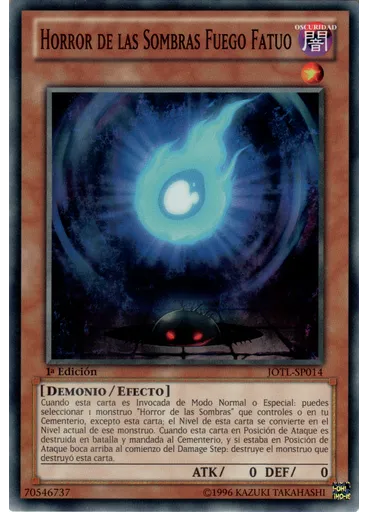 Horror de las Sombras Fuego Fatuo