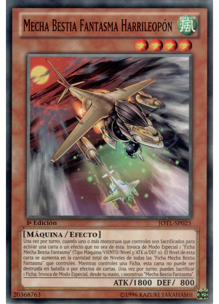 Mecha Bestia Fantasma Harrileopón