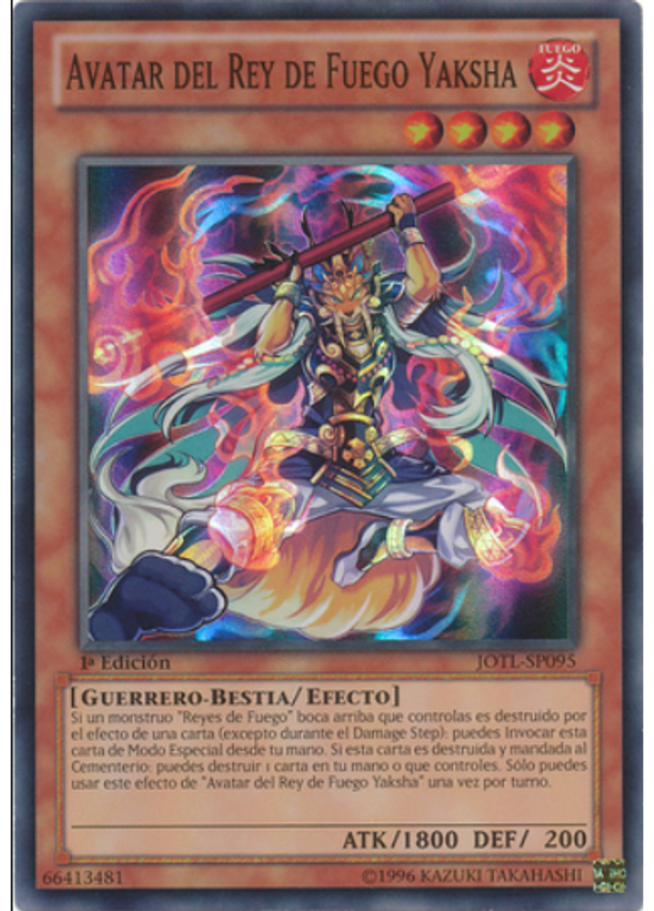 Avatar del Rey de Fuego Yaksha