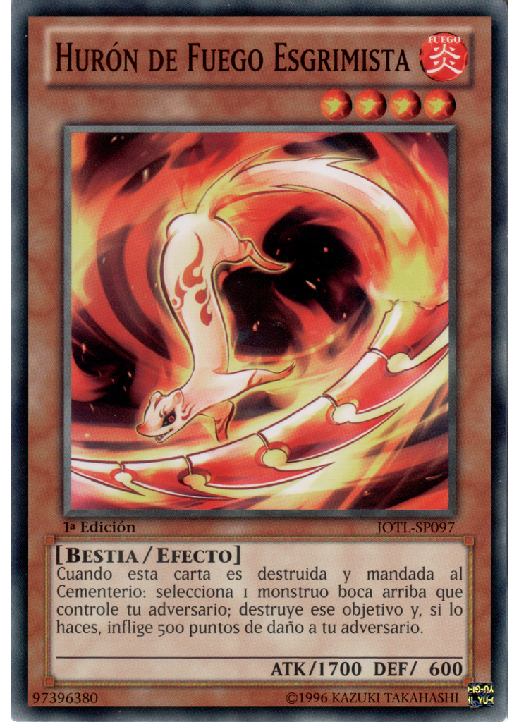 Hurón de Fuego Esgrimista