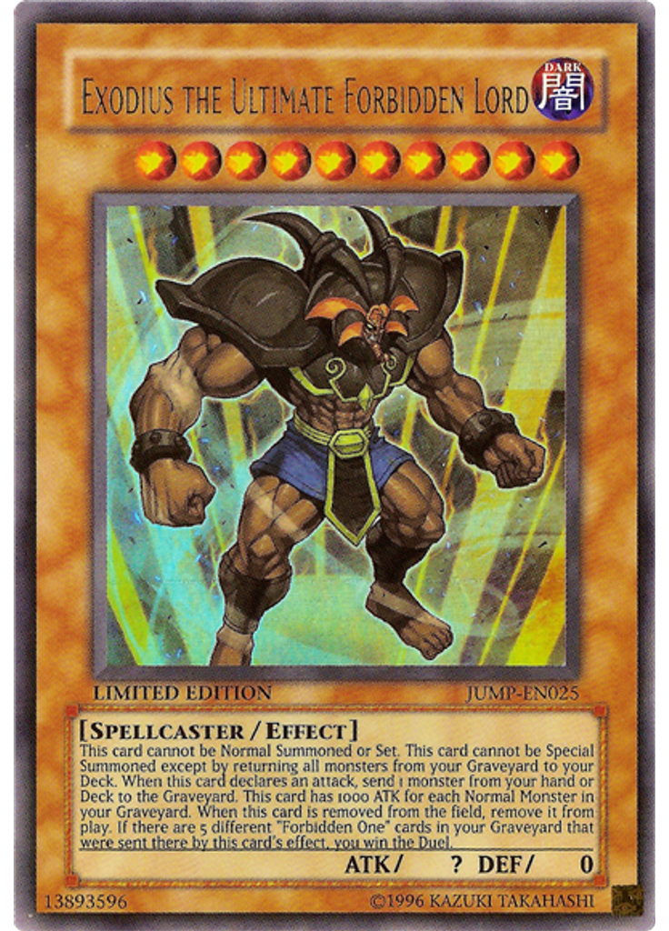 Exodius the Ultimate Forbidden Lord