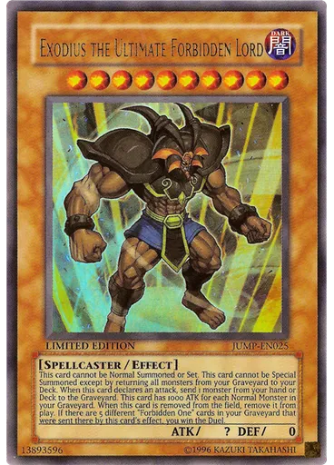 Exodius the Ultimate Forbidden Lord